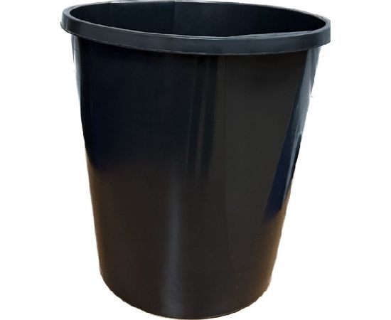 Литое ведро Осколпласт 19 л, черное К19Ч 