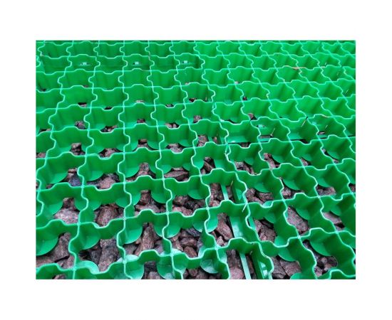 Геогазон для экопарковок (640х395х50 мм; зеленый) ГЕОГАЗОН 4673726848124 