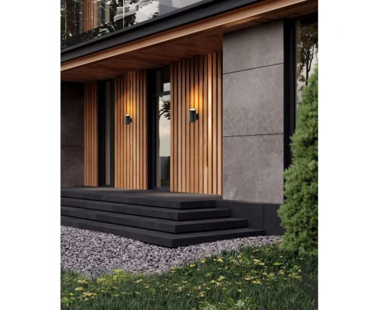 Уличный светодиодный светильник FERON 9W, 850Lm, 2700K, черный DH0709 48352 – изображение 7