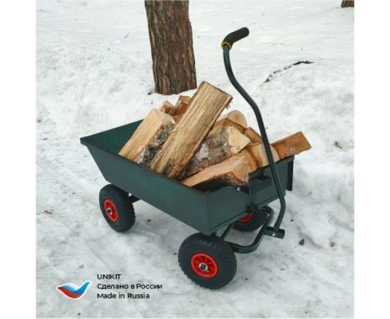 Садовая строительная тележка Unikit Самосвал UN10-2101 – изображение 5