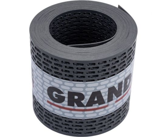 Вентиляционная карнизная лента Grand Line серая, 100x5000 мм 475536 – изображение 5