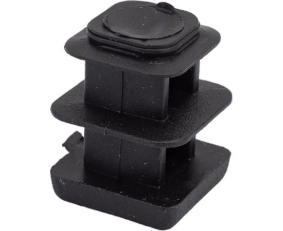 Внутренняя заглушка для трубы Tech-Krep 15x15 мм, черный пластик, 4 шт. пакет 150029 – изображение 5