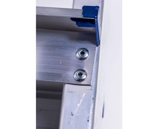 Алюминиевая двухсторонняя стремянка с мини-платформой STAIRS 2 ступени АМР 202 – изображение 2