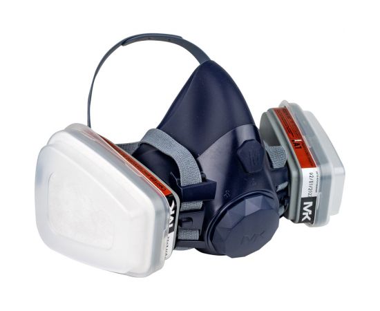 Полумаска из изолирующих материалов МК (12242) модель 75, цвет темный, размер L МК75L – изображение 3