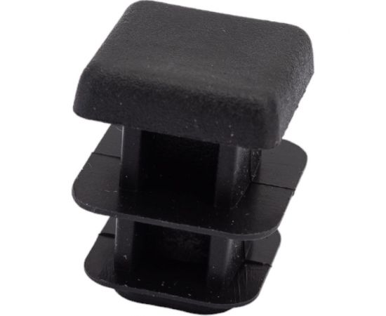 Внутренняя заглушка для трубы Tech-Krep 15x15 мм, черный пластик, 4 шт. пакет 150029 – изображение 4