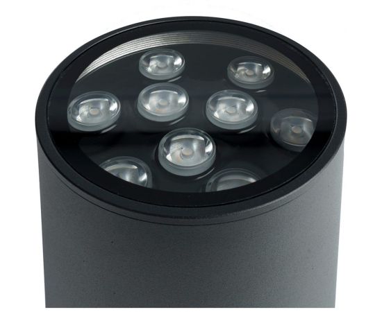 Уличный светодиодный светильник FERON 9W, 850Lm, 2700K, черный DH0709 48352 – изображение 12