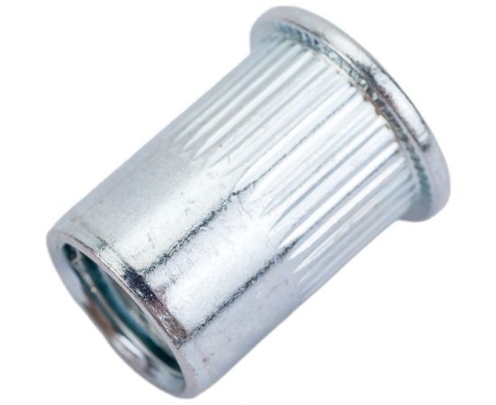 Резьбовая заклепка Daxmer м12, оцинкованная сталь, насечки, стандартный борт, 80 шт. 393510 – изображение 2