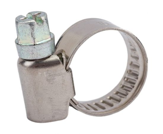 Червячный хомут СВК нержавеющая сталь, w2/9 мм, 10-16 мм SVK-FCW001016 – изображение 2