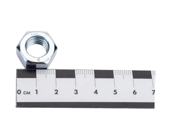 Гайка МЕТАЛЛСЕРВИС м12, din 934, цинк, 1 кг 1240193 – изображение 2