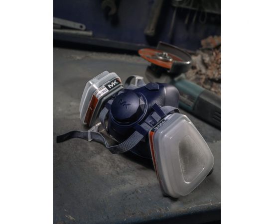 Полумаска из изолирующих материалов МК (12242) модель 75, цвет темный, размер L МК75L – изображение 2