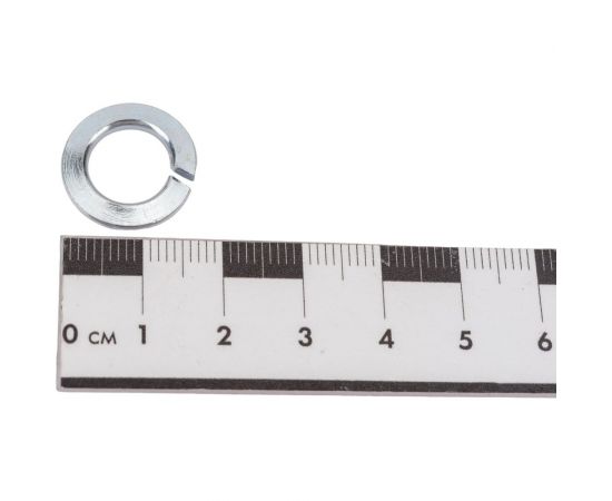 Пружинная шайба ЦКИ DIN 127, М10 гровер, Ц 500 шт 61218 – изображение 3