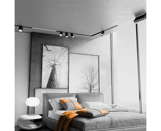 Трековый светильник Wolta ip20 под лампу gu10 черный WTL-GU10/02B – изображение 5