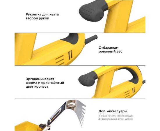 Электрическая прополочная машинка Musashi WE-700 – изображение 7