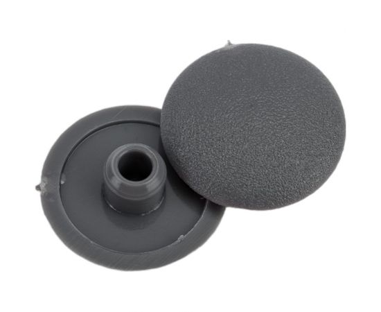 Заглушка Tech-Krep для шуруп-стяжек HEX 7 мм серая, 50 шт. пакет 148063 