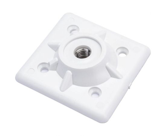 Площадка для крепления ножек Tech-Krep М10 белая - пакет 155129 