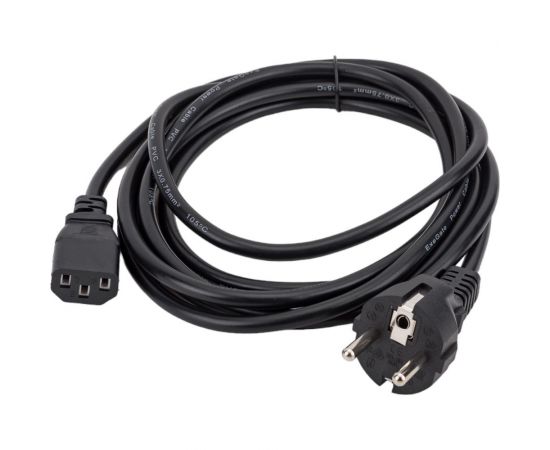 Кабель питания ExeGate Special PC-3/0.75mm2, CCA, черный, 3м 280996 