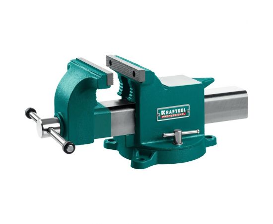 Стальные слесарные тиски KRAFTOOL Steel 150 мм 32701-150 