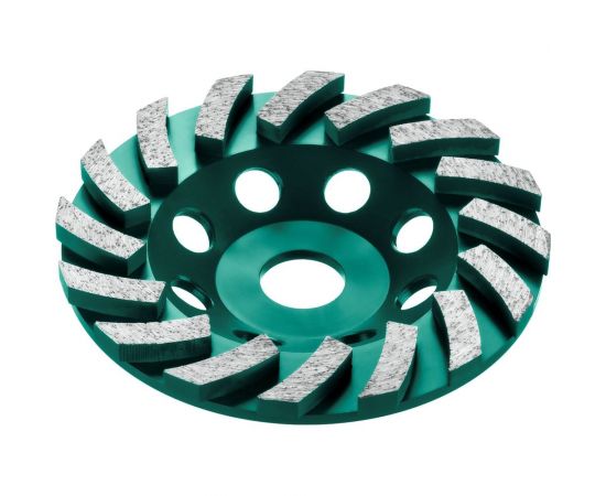 Сегментная алмазная чашка KRAFTOOL Turbo 125 мм 33368-125 