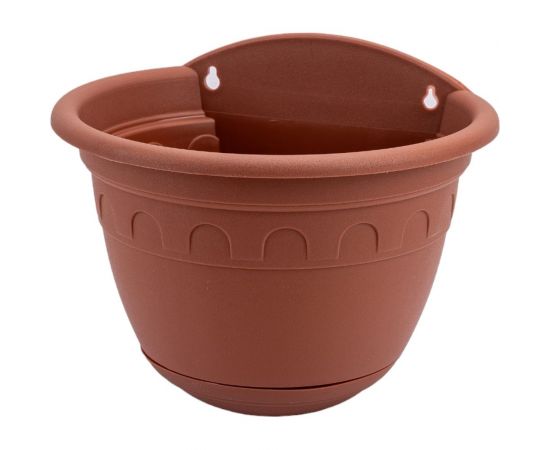 Настенное кашпо Martika Колывань 20 см, терракотовый С112Т 