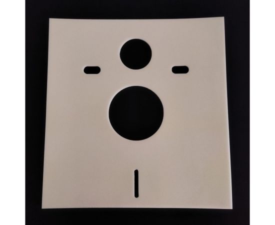 Прокладка для подвесного унитаза или биде HG 5 мм изолон 420x400 мм 4962824 