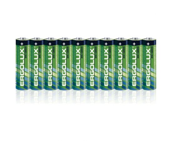 Батарейка Ergolux R 6 sr10 (r6 sr10, 1.5В) 10 шт 15120 