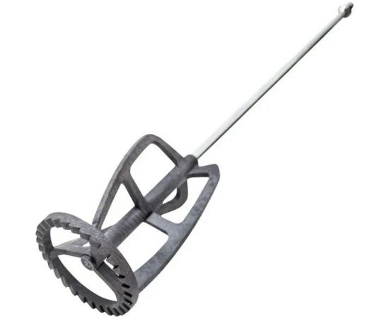 Миксер для красок 125x600 мм, пластмассовый венчик, хвостовик М14 BEOROL 245806 