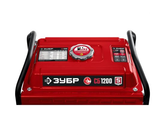 Бензиновый генератор ЗУБР 1200 Вт СБ-1200 – изображение 11