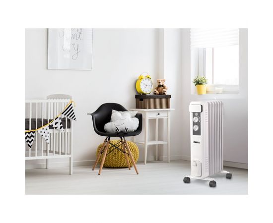 Масляный радиатор Zanussi Casa ZOH/CS - 07W 1500W 7 секций НС-1165961 – изображение 2