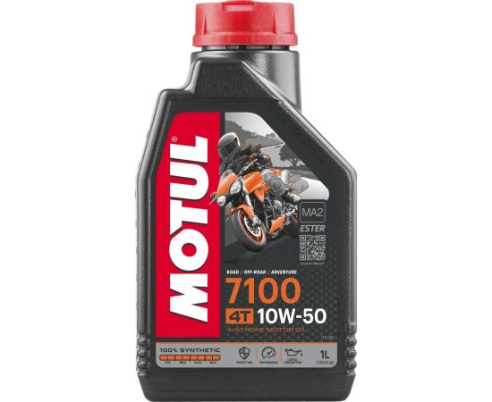 Моторное масло 7100 4T SAE 10W50 1 л MOTUL 104097 – изображение 5