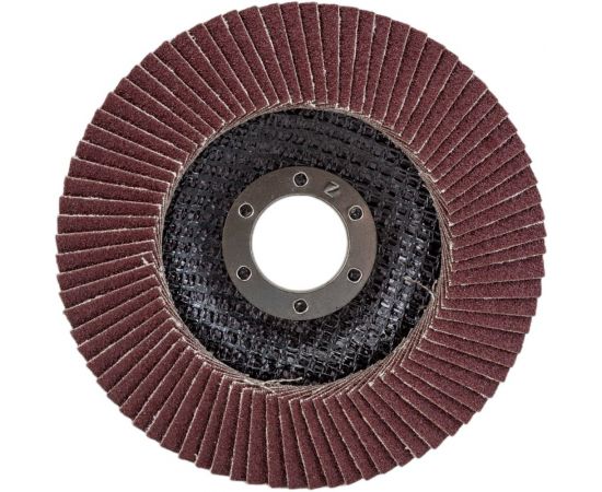 Круг лепестковый торцевой конический (115х22 мм; Р100) ТУНДРА 1857748 – изображение 3