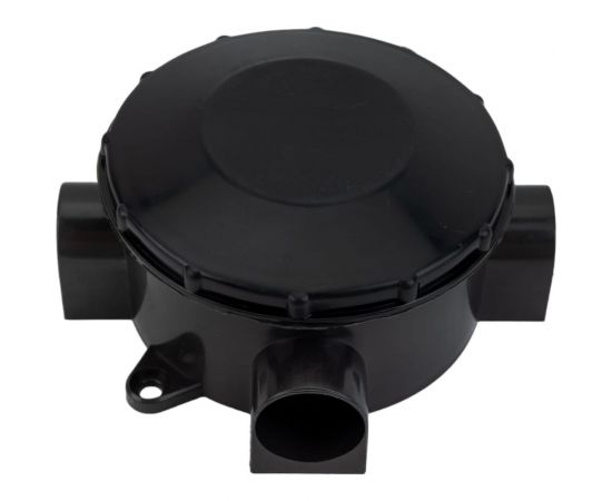 Распаечная трехрожковая коробка Navigator 93 760 nss-db-70-35-bl открытого монтажа черный 93760 – изображение 4