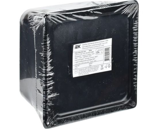 Протяжная металлическая коробка IEK у-995 150x150x100 ip54 с уплотнителем UKO12-150-150-100-K02-54M – изображение 2