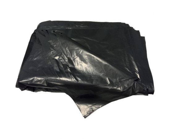 Мешки для мусора в упаковке (25 шт, 1300х1600 мм, 360 л, 60 мкм, ПВД, черные) Luscan 1578696 – изображение 4