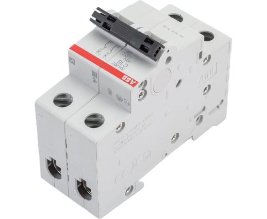 Автоматический выключатель ABB 2-полюсной sh202 c 16 2CDS212001R0164 – изображение 3