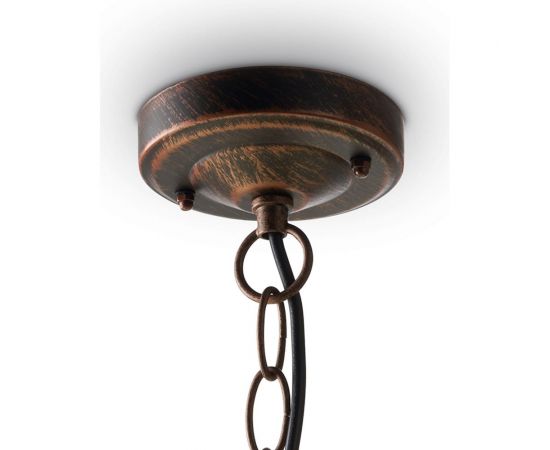 Садово-парковый светильник FERON PL595 60W, 230V, IP44, коричневый 41172 – изображение 6