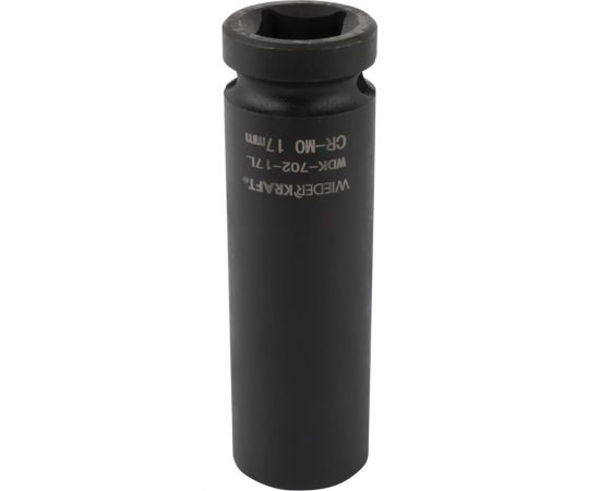 Головка ударная глубокая тонкостенная 6-гранная (17 мм; 1/2"") WIEDERKRAFT WDK-702-17L – изображение 5