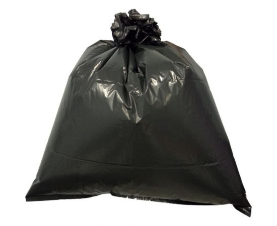 Мешки для мусора в упаковке (25 шт, 1300х1600 мм, 360 л, 60 мкм, ПВД, черные) Luscan 1578696 – изображение 5