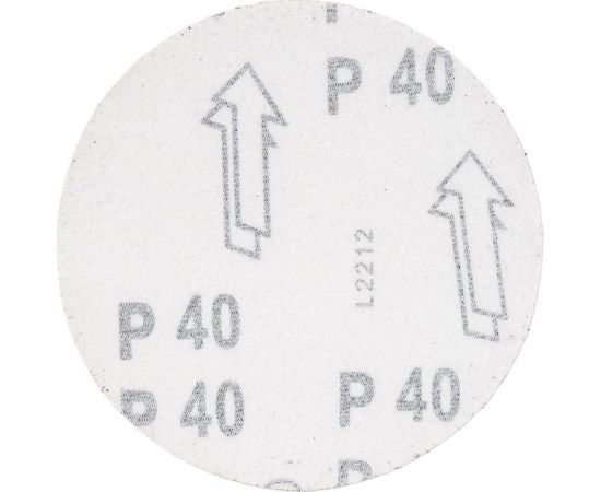 Диск-липучка абразивный без отверстий, 125 мм, Р40, 100 шт Strong СTУ-201125040 – изображение 2