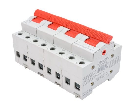 Трехпозиционный модульный переключатель TDM МП-125 4P 63А SQ0224-0049 – изображение 6