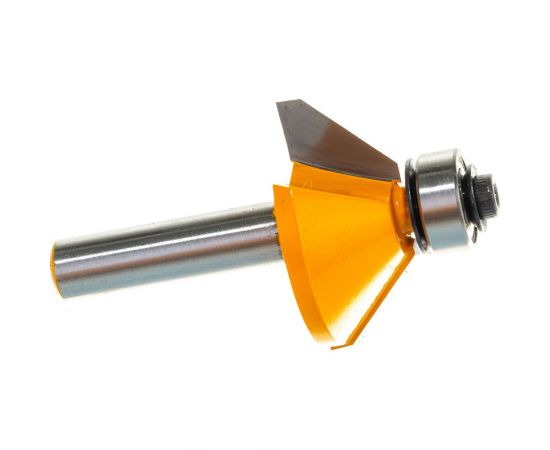 Фреза кромочная конусная (31.8х13 мм; 45°; хвостовик 8 мм) по дереву Энкор 9235 – изображение 2