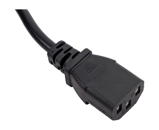 Кабель питания ExeGate Special PC-3/0.75mm2, CCA, черный, 3м 280996 – изображение 4