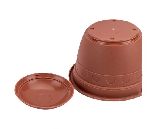 Настенное кашпо Martika Колывань 20 см, терракотовый С112Т – изображение 4