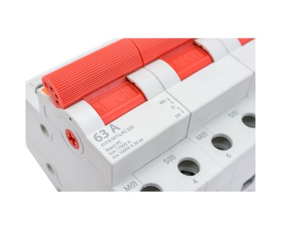 Трехпозиционный модульный переключатель TDM МП-125 4P 63А SQ0224-0049 – изображение 5