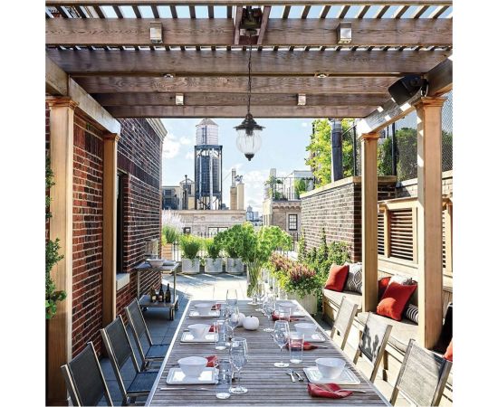 Садово-парковый светильник FERON PL595 60W, 230V, IP44, коричневый 41172 – изображение 3