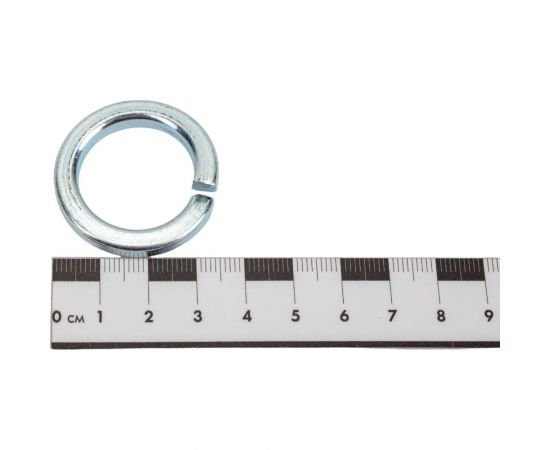 Гроверная шайба крепежная техника DIN 127, М24 цинк, пакет 40 шт. 493320 БК – изображение 2