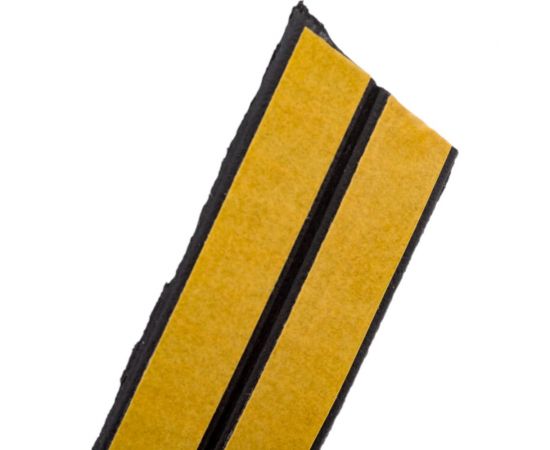 Самоклеящийся уплотнитель для ремонта окон пвх ООО «Торговый Дом «ТСМ» Doctor plast черный, 6 м 0817023 – изображение 5