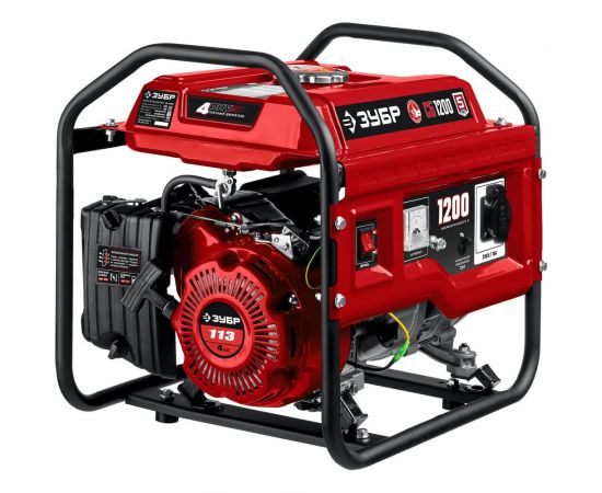 Бензиновый генератор ЗУБР 1200 Вт СБ-1200 – изображение 15