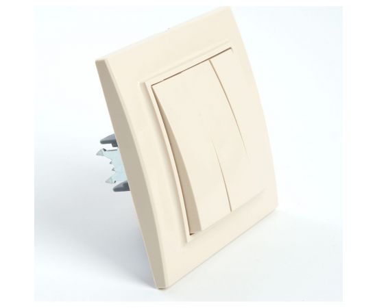 3-клавишный выключатель STEKKER psw10-9007-02, 250в, 10а, серия эрна, слоновая кость, 39923 – изображение 9