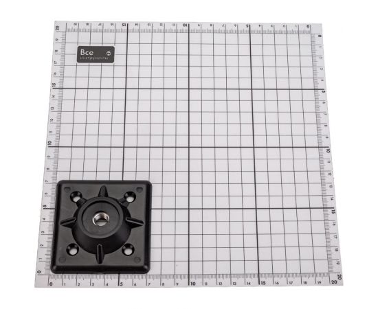 Площадка для крепления ножек Tech-Krep М10 черная - пакет 155130 – изображение 2