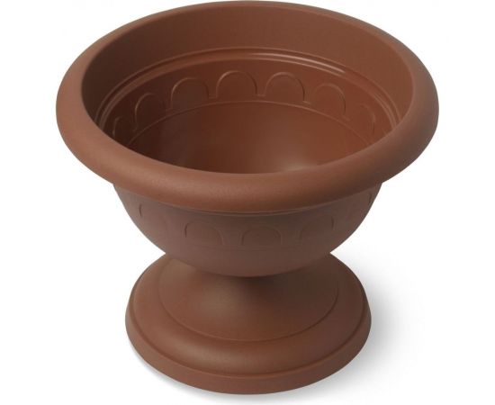 Вазон низкий Martika Колывань 3.4л, диам. 26 см, терракотовый С145Т 